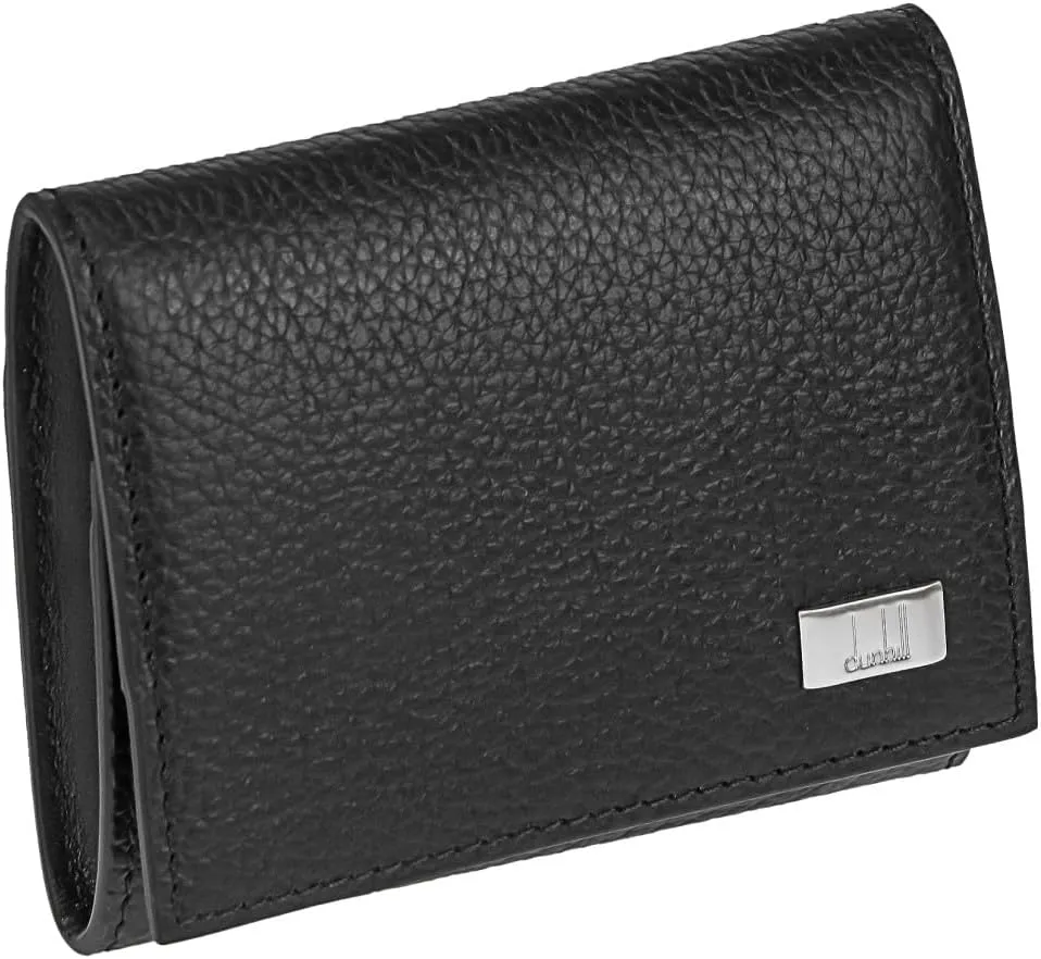 19F2980AV001R Men's Coin Case, Black, Black, Black