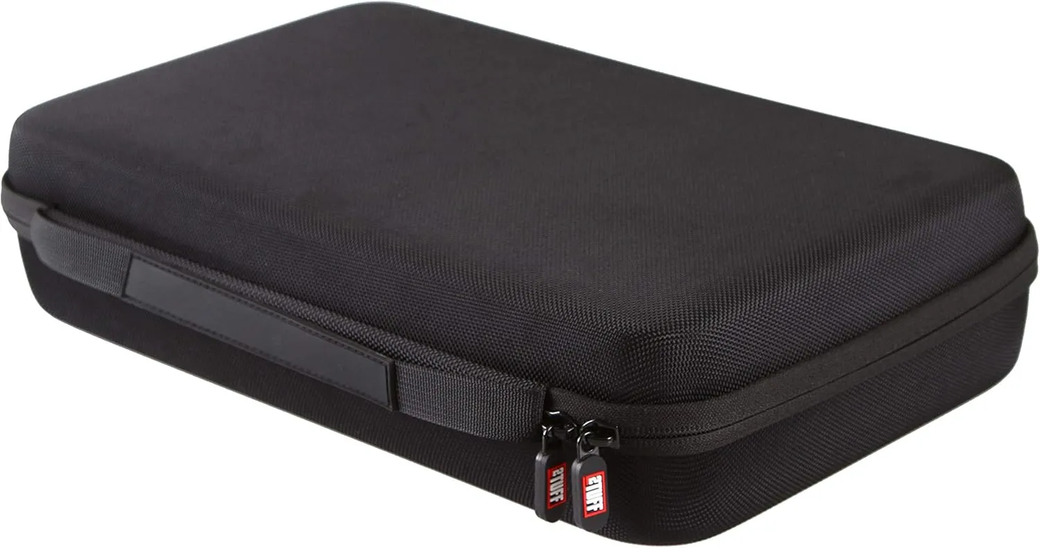 2TUFF Alcohol Ink Storage Case and Paint Carry Case - Fits up to 60 bottles - Alcohol Ink Case and Miniature Paint Organizer for Ink and Paints with Foam Insert and Inner Storage Pocket
