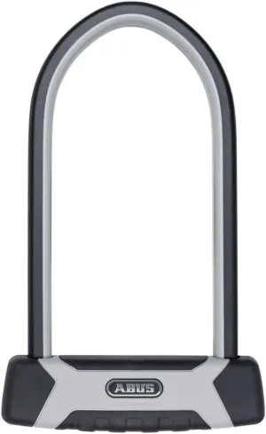 ABUS Anti-Theft Key Lock Black Bike Lock, 108mm Diameter, 13mm Thick, 230mm High