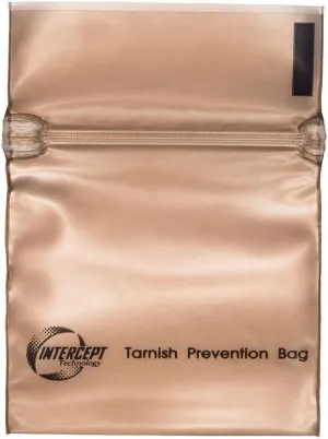 Adabele Anti Tarnish Tab Strip Bag Pouch for Jewelry Storage Care Protect Metal Gold Silver Brass Copper Steel Tin Bronze Ion More