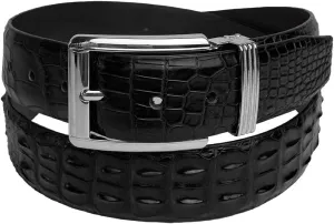 AIIigator Belt Men Leather Straight Belts Handmade Buckle Durable Dress Belt Classic Fashion Gift For Dad Boss Teacher