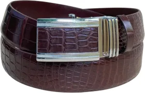 AIIigator Belt Men Leather Straight Belts Handmade Buckle Durable Dress Belt Classic Fashion Gift For Dad Boss Teacher