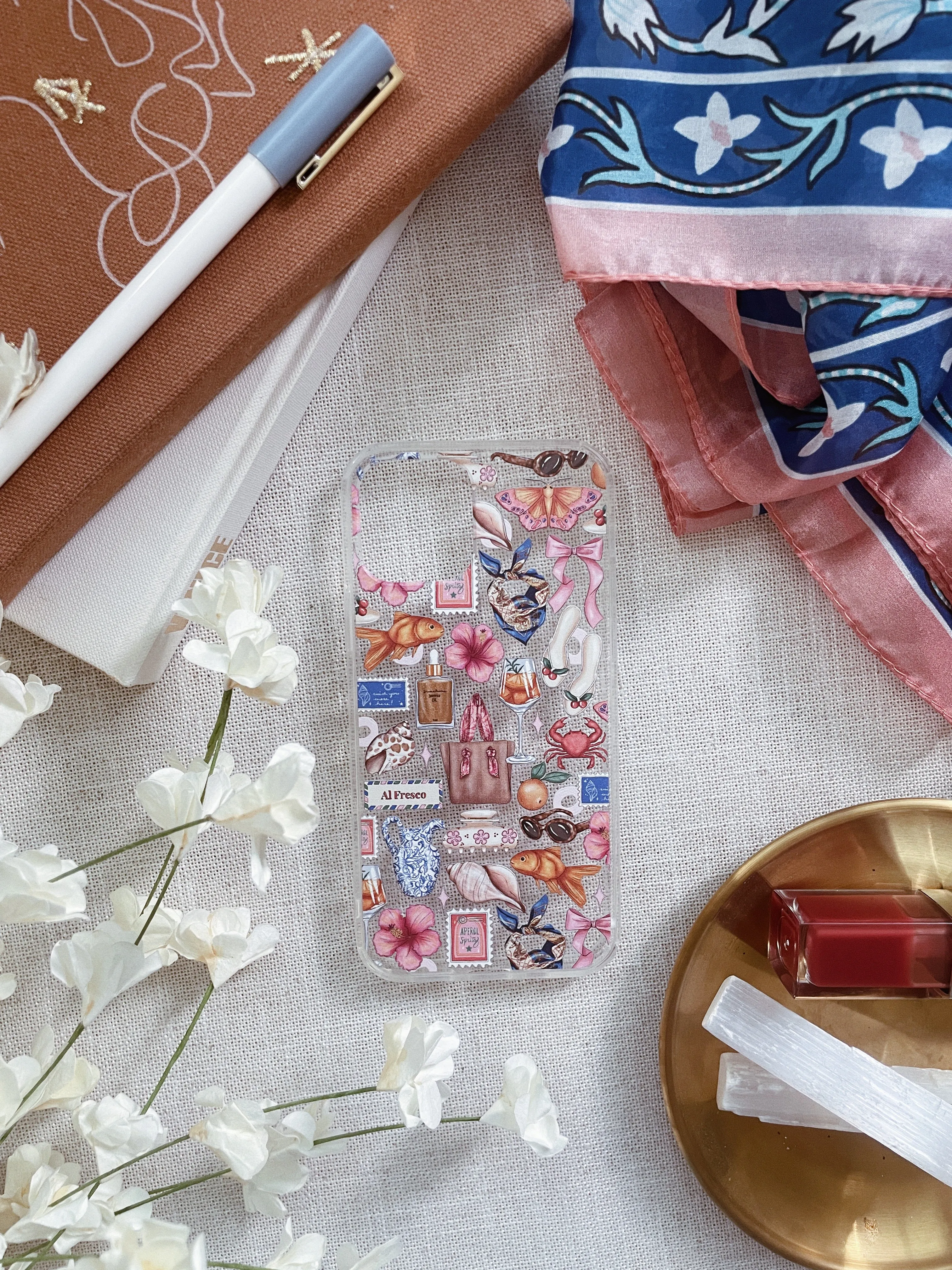 Al Fresco Collage Phone Case