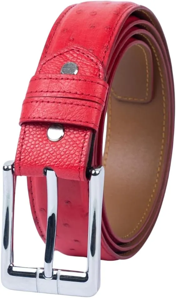 Alligator Leather Belt Men Crocodile Belly 1.5" width Pin Gold Buckle Removal Dress Golf Luxury Premium Handmade