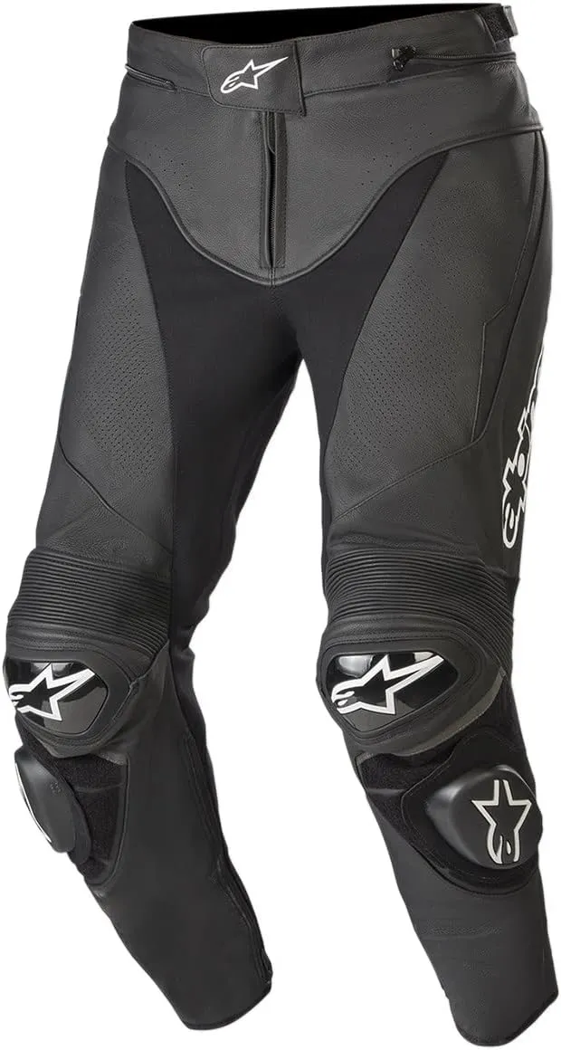 Alpinestars Track V2 Leather Pants (50) (BLACK)