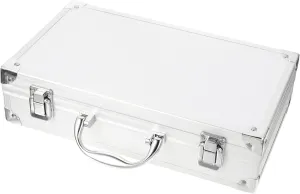 Aluminum Alloy Medicine Storage Box Portable Tool Case Handle for Home Office