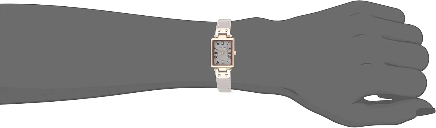 Anne Klein Women's Leather Strap Watch, AK/3752