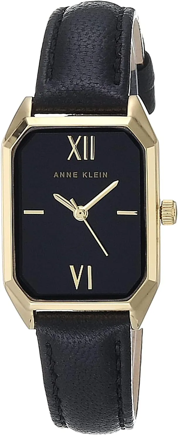 Anne Klein Women's Leather Strap Watch