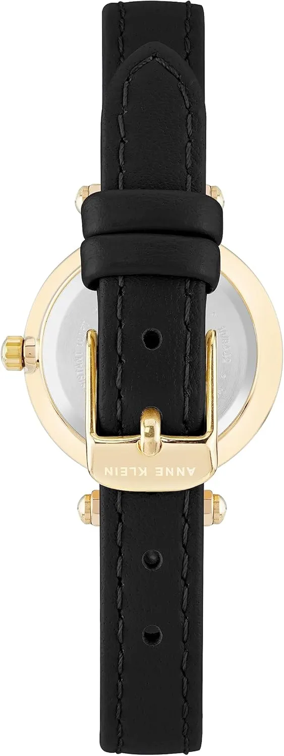 Anne Klein Women's Leather Strap Watch