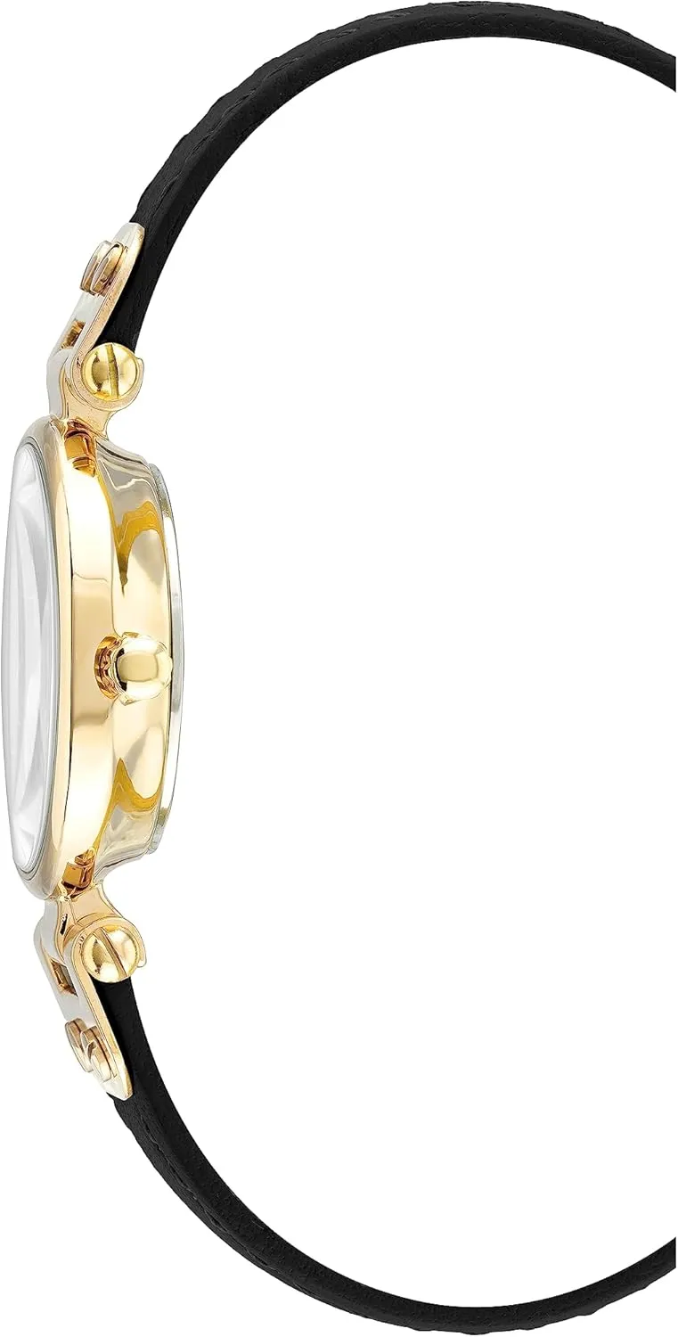 Anne Klein Women's Leather Strap Watch