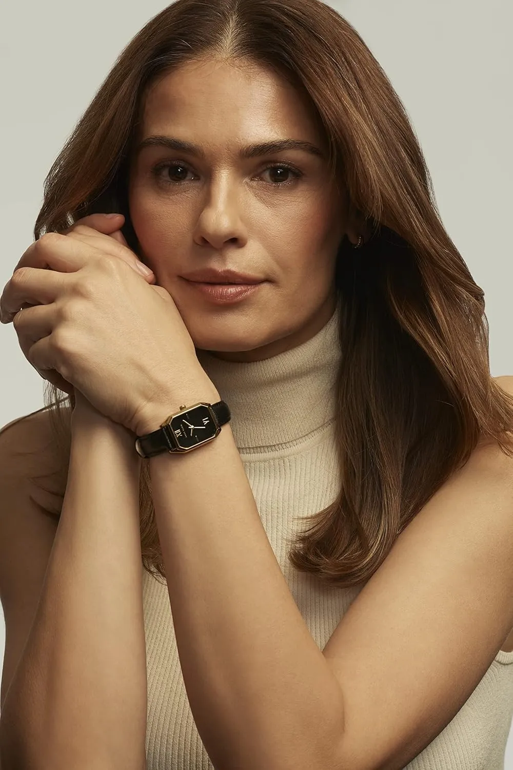 Anne Klein Women's Leather Strap Watch
