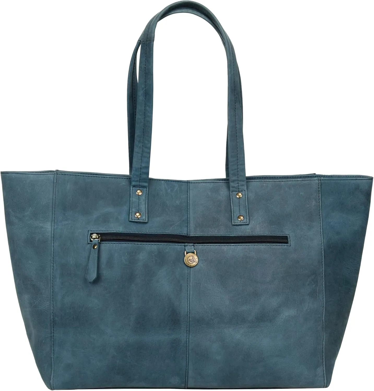 ANTONIO VALERIA Avery Leather Tote/Top Handle Shoulder Bag for Women