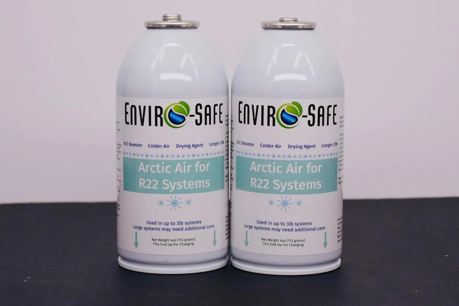 Arctic Air for R22 systems, 2 Cans, Envirosafe, White