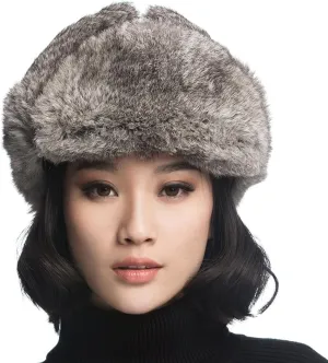 Aviator Hat with Brown Rabbit