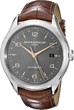 Baume & Mercier Men's BMMOA10111 Clifton Analog Display Swiss Automatic Brown Watch