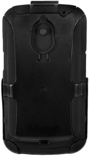 BD4-HKR4SSGNLX2 CONVERT Extended Combo for use with Seidio Innocell Super Extended Life Batteries for Samsung Galaxy Nexus - Retail Packaging - Black