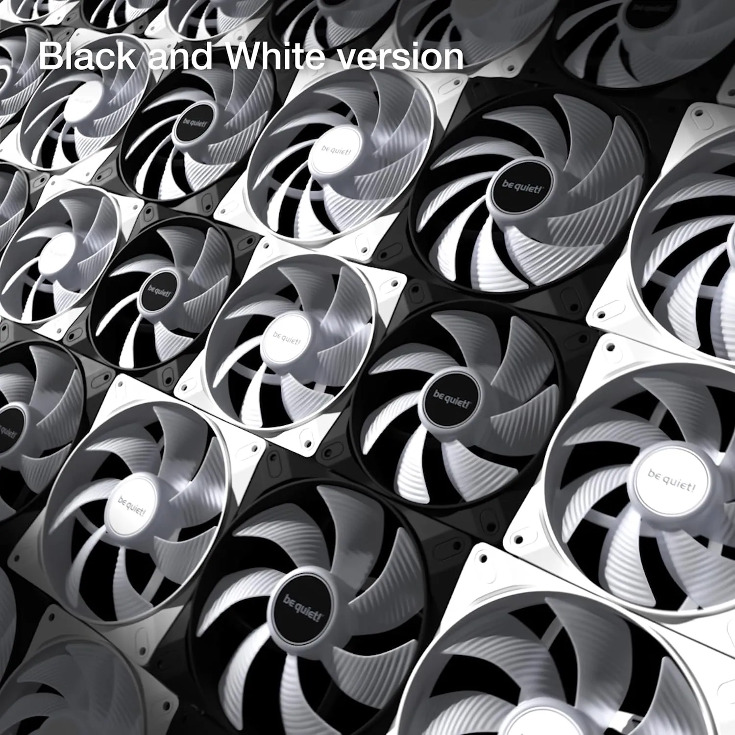 be quiet! Light Wings LX 120mm PWM PC Case Fan | Black | Triple-Pack | BL121
