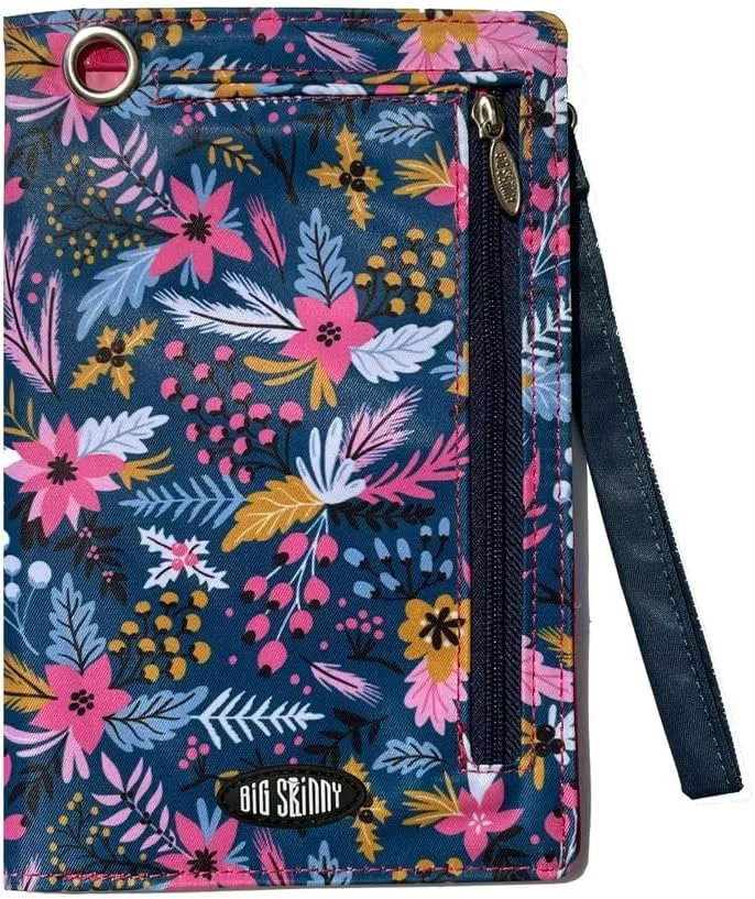 Big Skinny Women's Plus Size myPhone Bi-Fold Slim Wallet, Holds Up to 20 Cards
