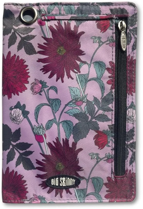 Big Skinny Women's Plus Size myPhone Bi-Fold Slim Wallet, Holds Up to 20 Cards