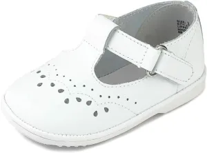 Birdie Leather T-Strap Stitched Mary Jane | Baby Shoes