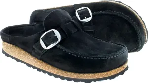 Birkenstock Women's Moccasin Buckley-Black Sd N