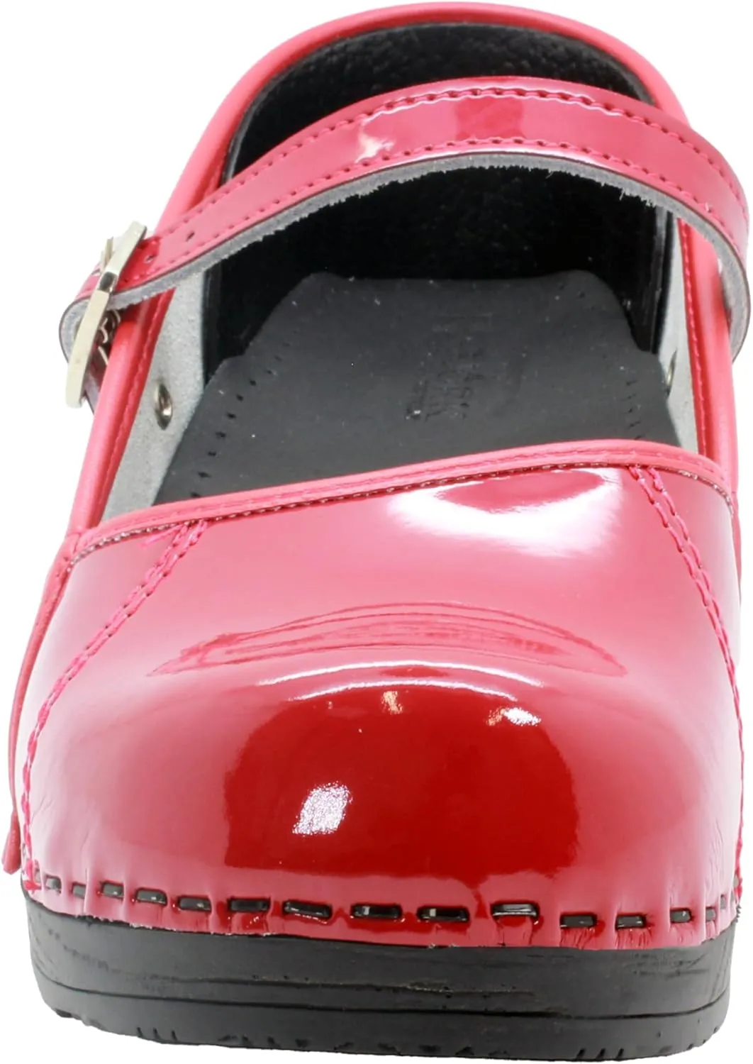 BJORK Swedish Comfort Women's Marcella Mary Jane Leather Clogs