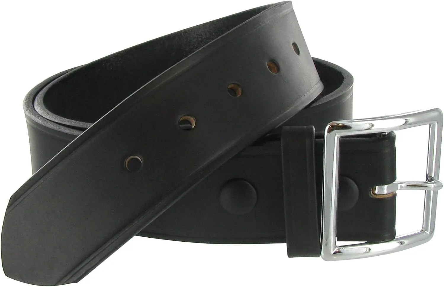 Boston Leather 1.75in. Leather Garrison Belt | 46 Black