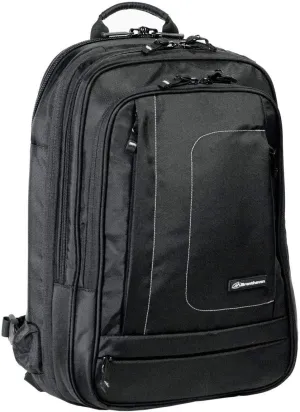 Brenthaven Metrolite Travel Backpack Fits 15.6 Inch Chromebooks, Laptops, Tablets, Plane Carry On Bag - Black, Durable, Rugged Protection from Impact and Compression