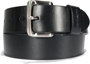 Carhartt Men's Casual Bridle Leather Belts, Available in Multiple Styles, Colors & Sizes