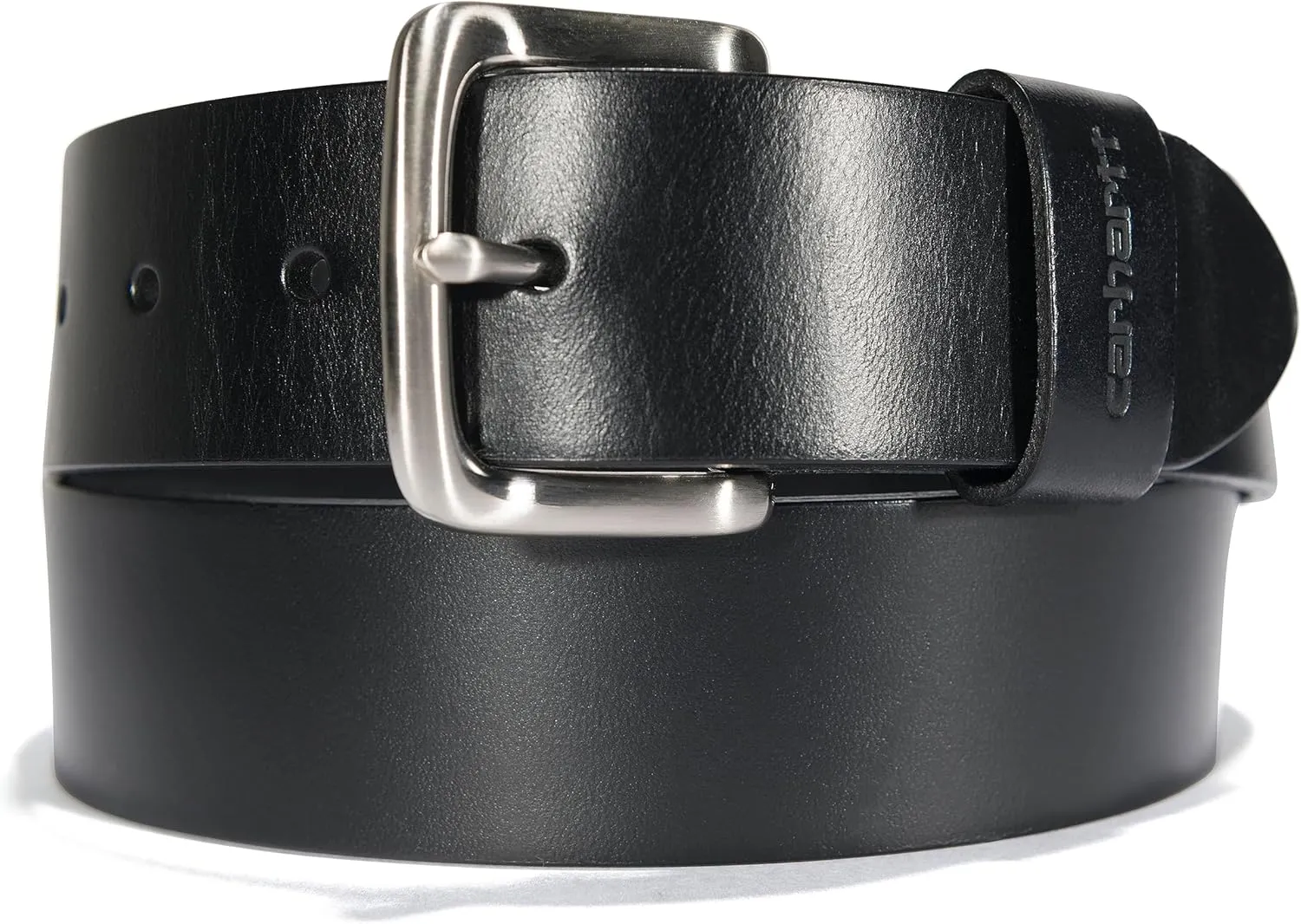 Carhartt Men's Casual Bridle Leather Belts, Available in Multiple Styles, Colors & Sizes