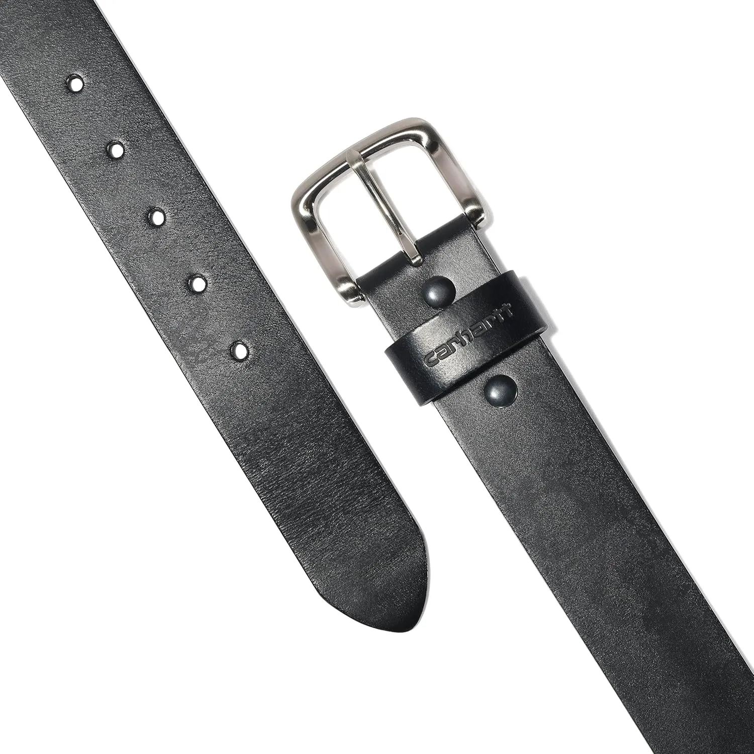 Carhartt Men's Casual Bridle Leather Belts, Available in Multiple Styles, Colors & Sizes