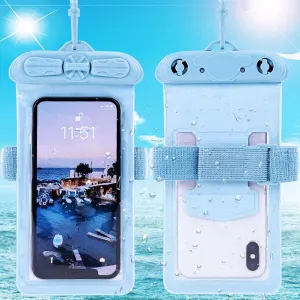 Case Cover, Compatible with BLUBOO D2 / D2 PRO Waterproof Pouch Dry Bag (Not Screen Protector Film) New Version Blue