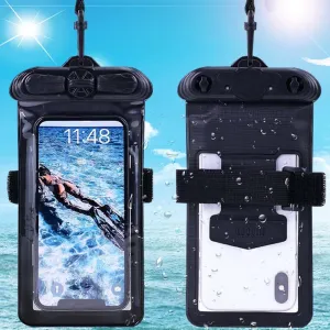 Case Cover, Compatible with Emporio Armani Connected ART5008 Black Waterproof Pouch Dry Bag (Not Screen Protector Film)