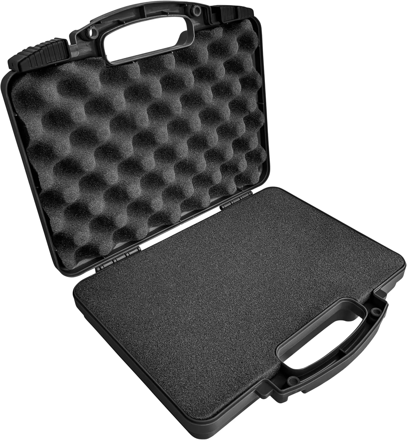 Cedar Mill Fine Firearms TSA Approved Gun Case - Gun Carry-on Bag for Handgun & 9mm Pistol, Revolver - Airline Approved Hard Case - Travel Pistol Carrying Bag (12.3” x 10.5”)