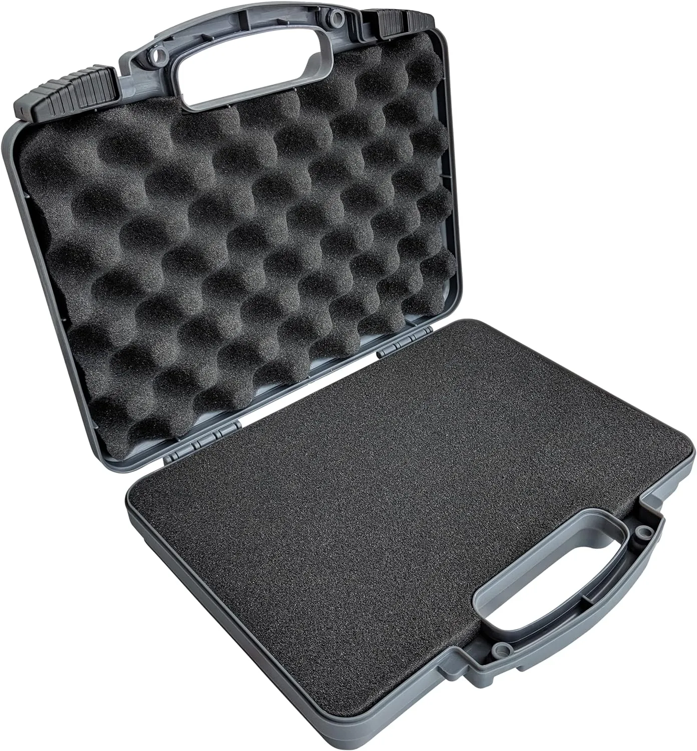 Cedar Mill Fine Firearms TSA Approved Gun Case - Gun Carry-on Bag for Handgun & 9mm Pistol, Revolver - Airline Approved Hard Case - Travel Pistol Carrying Bag (12.3” x 10.5”)