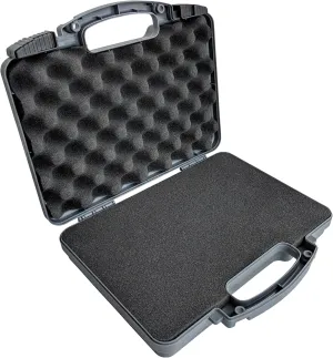 Cedar Mill Fine Firearms TSA Approved Gun Case - Gun Carry-on Bag for Handgun & 9mm Pistol, Revolver - Airline Approved Hard Case - Travel Pistol Carrying Bag (12.3” x 10.5”)