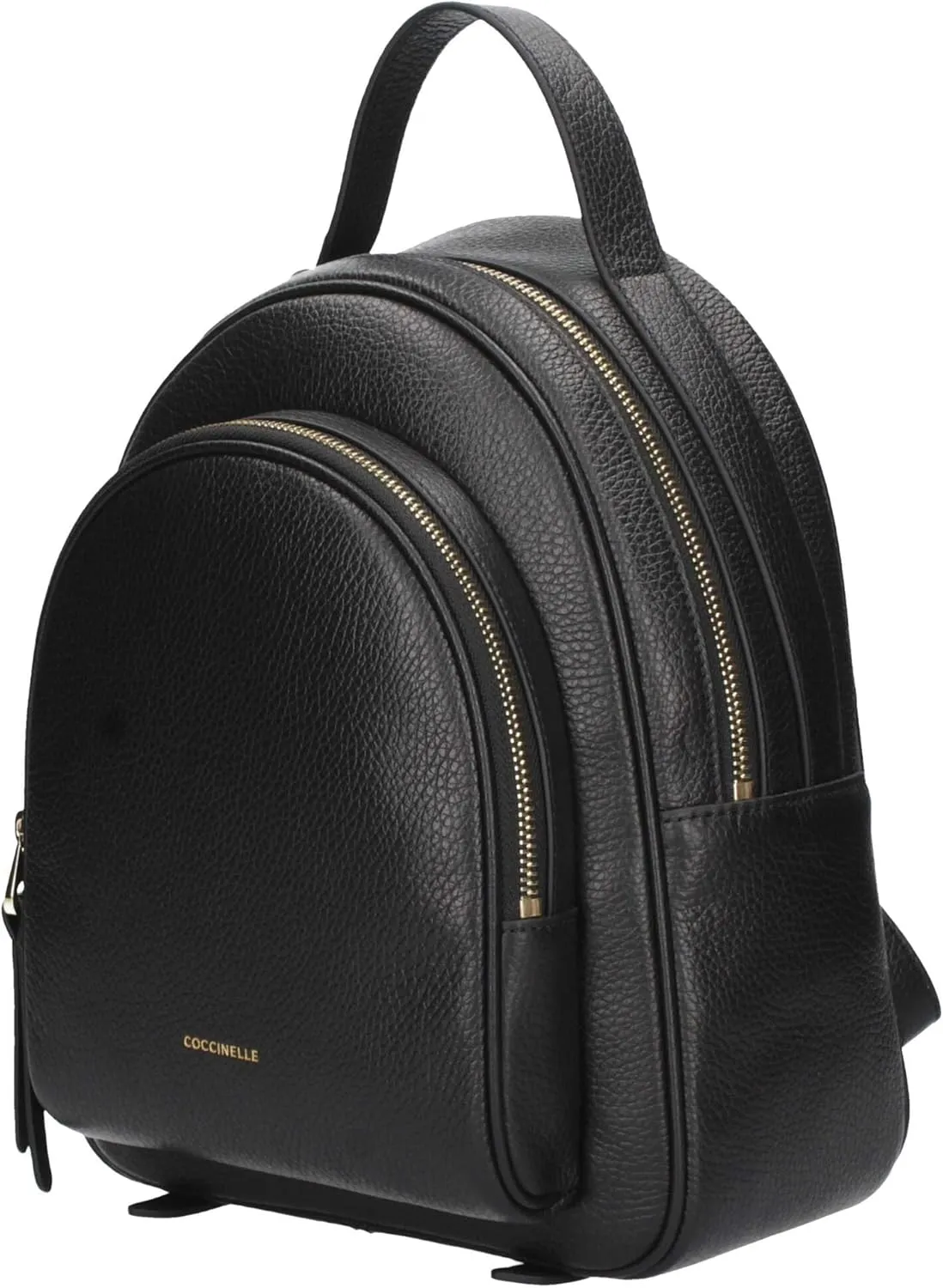 Coccinelle Black Leather Women's Backpack