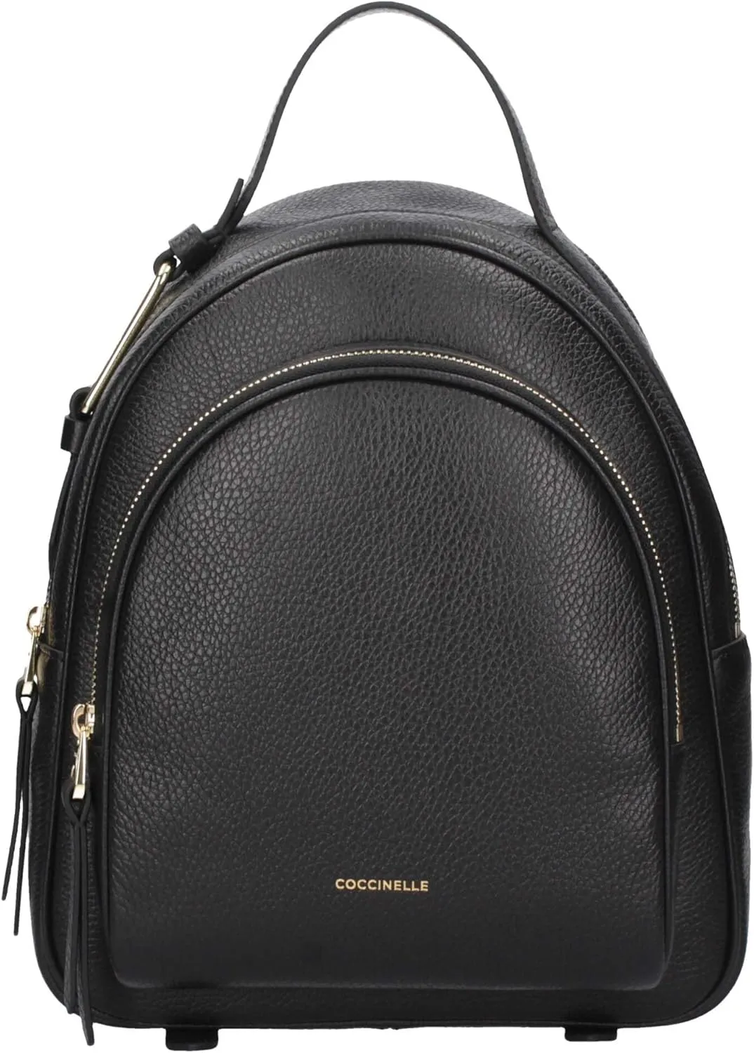 Coccinelle Black Leather Women's Backpack
