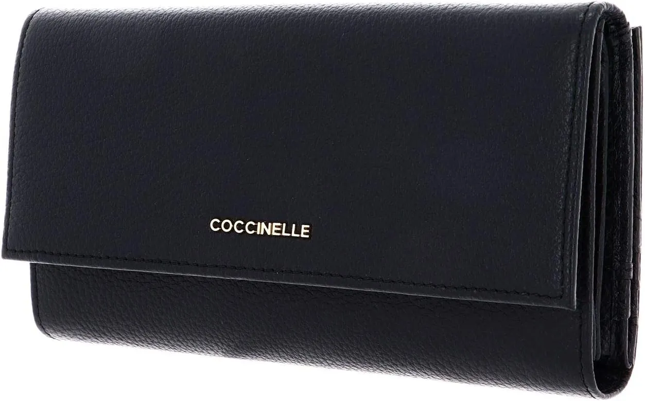 Coccinelle Black Leather Women's Wallet