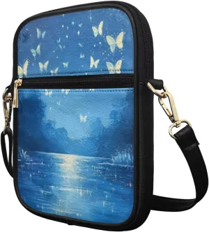 COEQINE Cute Crossbody Bag for Women Kawaii Messenger Bags Purse Cell Phone Shoulder Bag Mini Wallet Over Shoulder Strap
