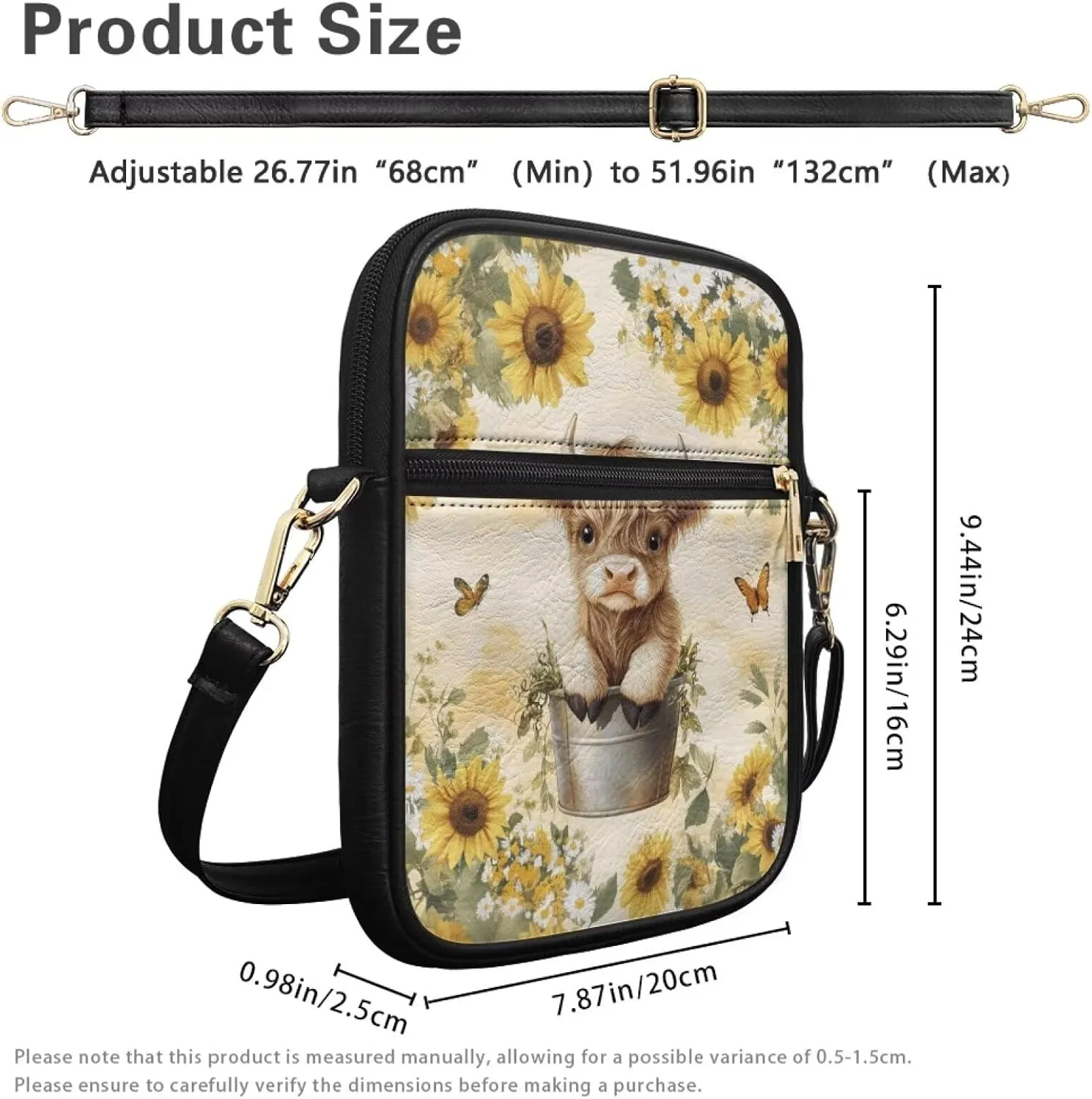 COEQINE Cute Messenger Bag for Women Pink Leather Crossbody Shoulder Bag Handbag Satchel Bags for Work Travel