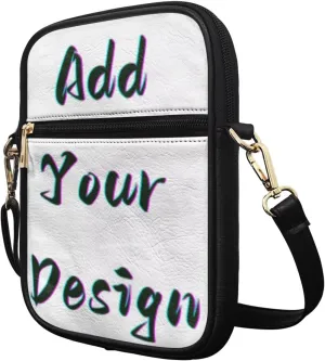 COEQINE Leather Messenger Bag for Men Crossbody Shoulder Bag for Work Cell Phone for Travel Gym