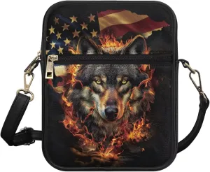 COEQINE Leather Messenger Bag for Men for Work Waterproof Crossbody Bag Adult Aesthetic Small Shing Bag for Cell Phone Case