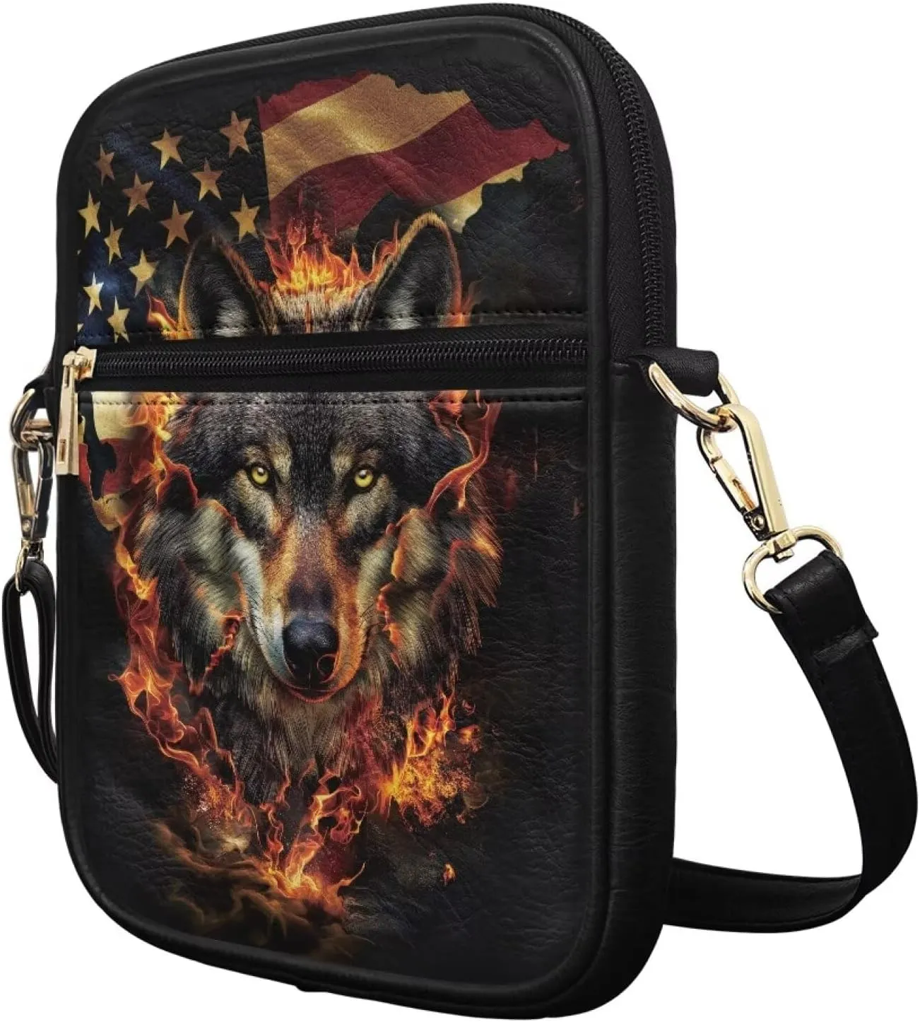 COEQINE Leather Messenger Bag for Men for Work Waterproof Crossbody Bag Adult Aesthetic Small Shing Bag for Cell Phone Case