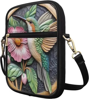 COEQINE Womens Messenger Bag with Zipper Leather Messenger Purse for Woman Crossbody Purse with Adjustable Strap Handbag
