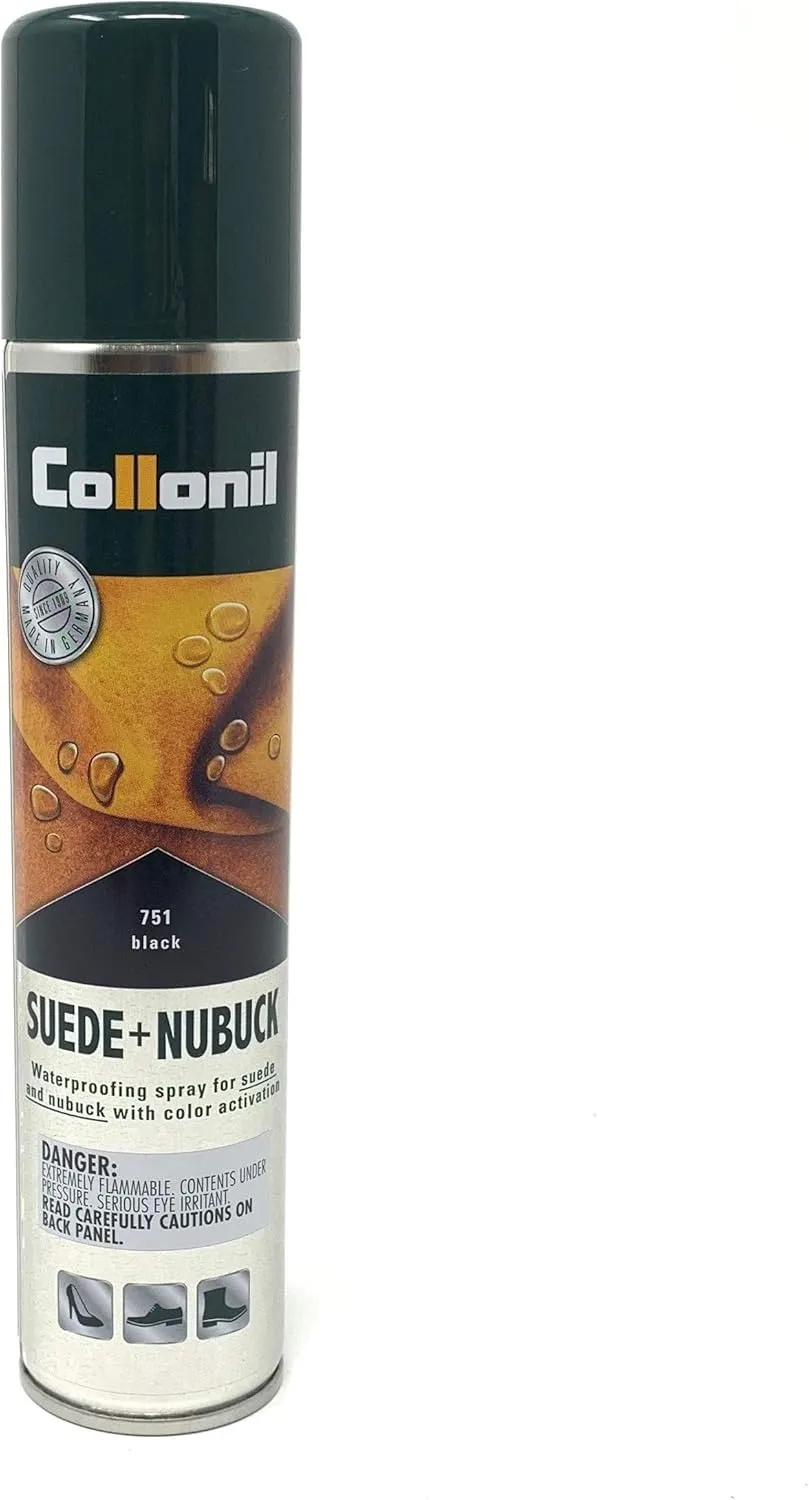 Collonil Suede and Nubuck Protecting Spray 200ml-BLACK COLOR