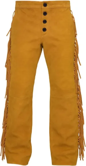 Cowboy Western Traditional Native American Pant for Men Casual Classic Breeches Fashion