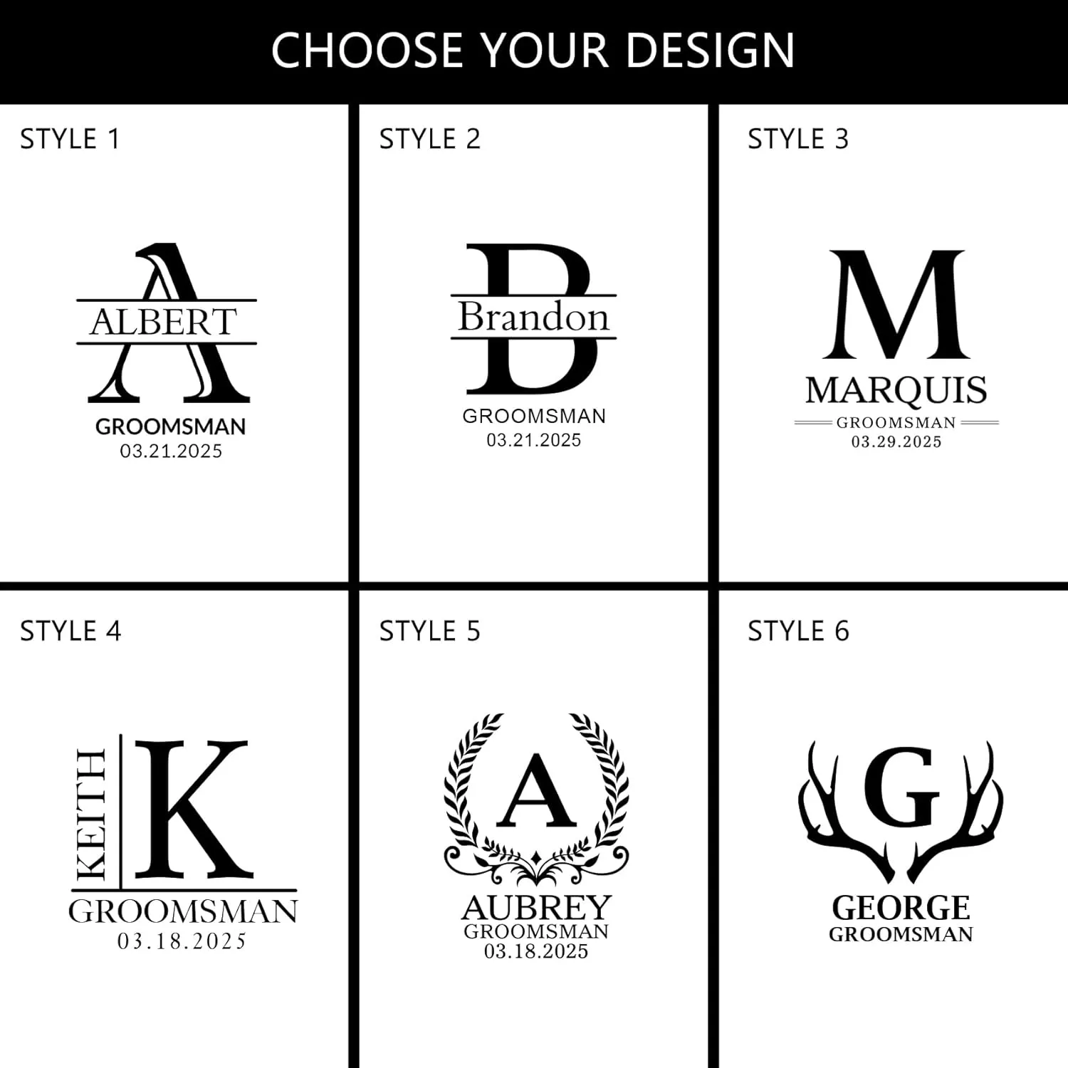 Custom Flask for Men Leather Engraved Whiskey Hip Flasks for Liquor with Initial 8 oz Stainless Steel Monogram Personalized Gifts for Men Wedding Bachelor Birthday Valentines Gifts for Him 1 Pcs