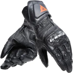 Dainese Carbon 4 Mens Leather Motorcycle Gloves Black/Black LG