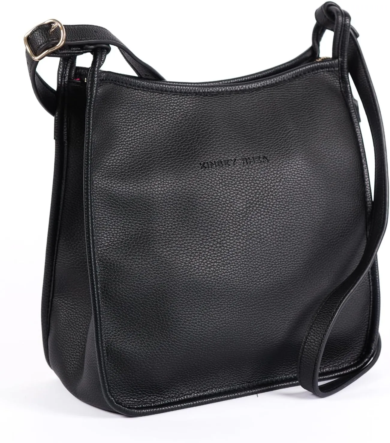 Diana Concealed Carry Purse, Black Leather
